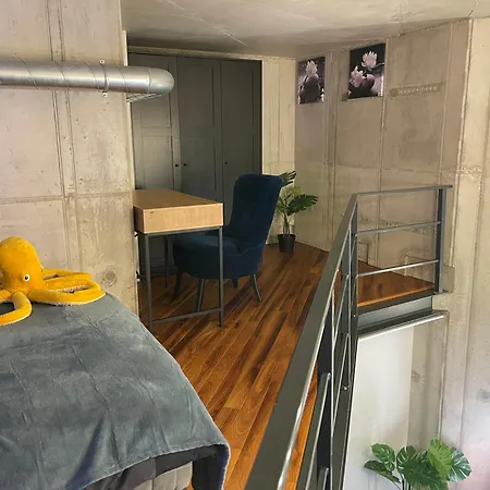 Modern Loft In The Middle Of The City, Parking Space, Tv Game Korter *